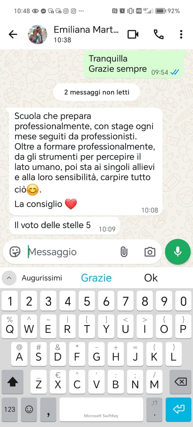 Testimonianza cliente